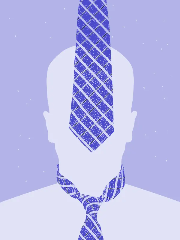 Avatar with an endless tie