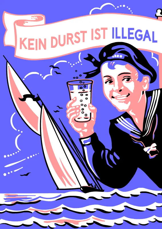 Kein Durst ist illegal 1, Comic