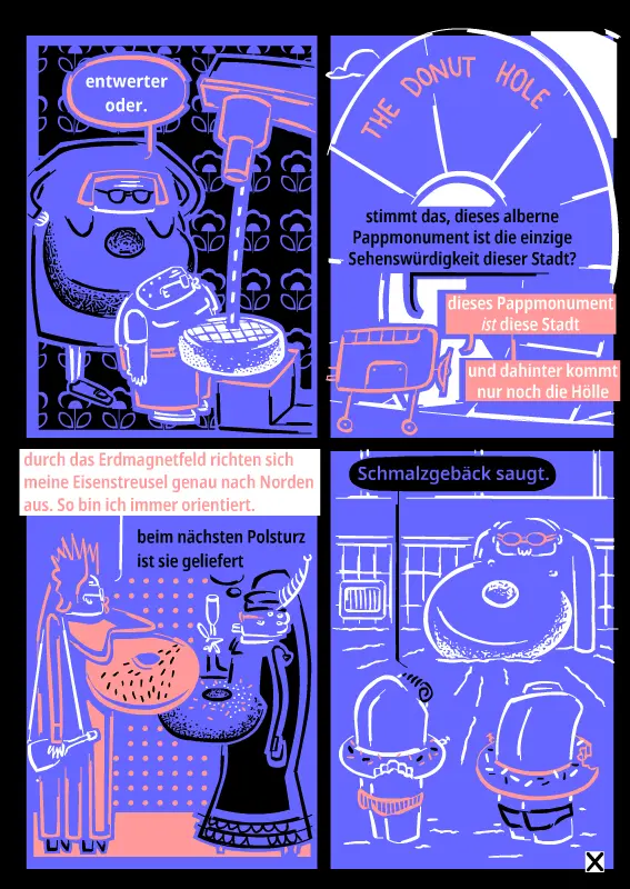 Hating the donut effect 2, Comic