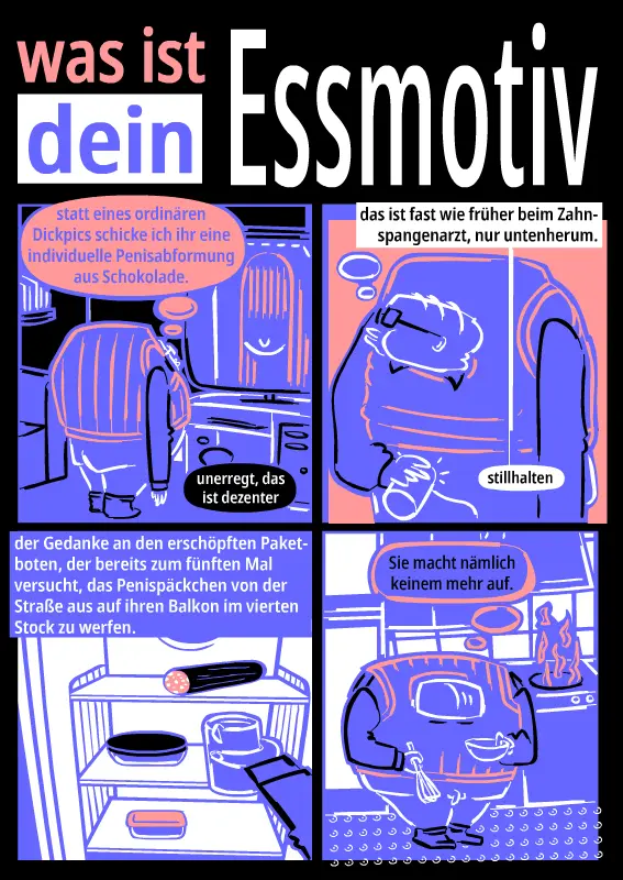 What motivates you, Comic