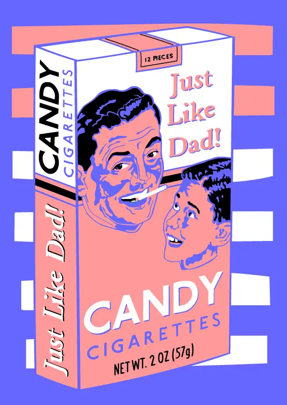 Just loke Dad Cigarettes