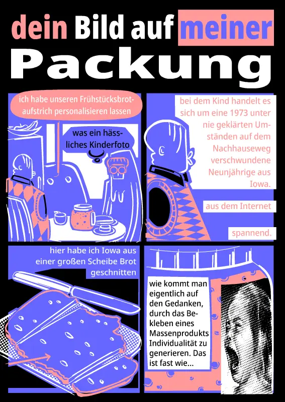 Custom labels, Comic