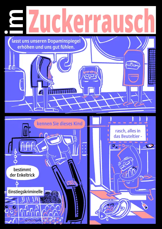 sugar high, 3 criminal girls